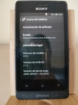 Sony Xperia Go ST27i Nero