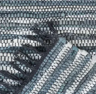 Alfombra Relaxdays Pasillo Flecos 80x200