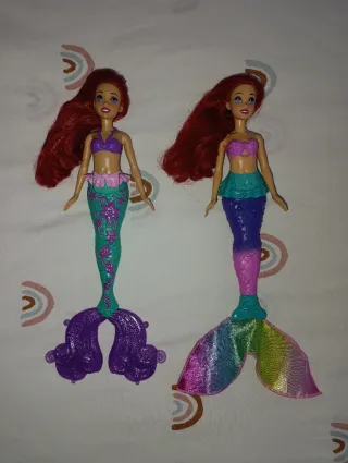 Muñecas Sirenita Ariel (x2)