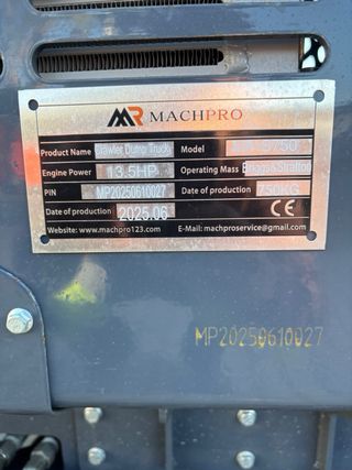 Mini Dumper Hormigonera MP-S750