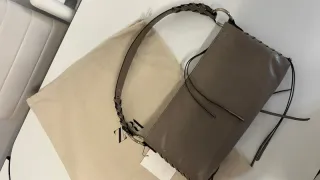 Bolso Zara Piel Efecto Asa Trenzada