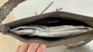 Bolso Zara Piel Efecto Asa Trenzada