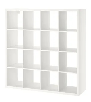 Estantería modular blanca 4x4