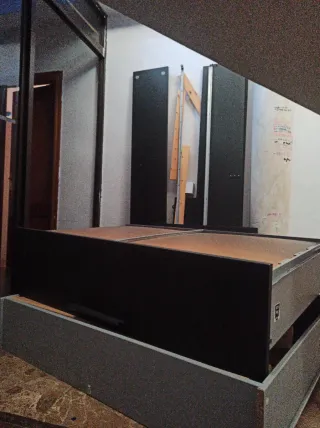 Cama Diván Ikea Brimnes 2 Cajones + 2 Colchones