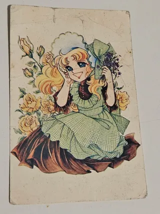 Set 5 Cartoline Candy Candy Anni 80 Vintage cd