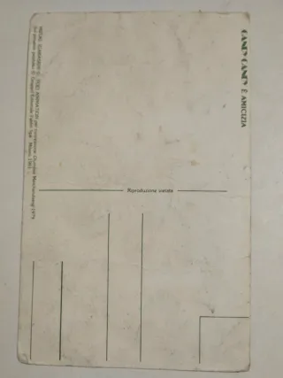 Set 5 Cartoline Candy Candy Anni 80 Vintage cd