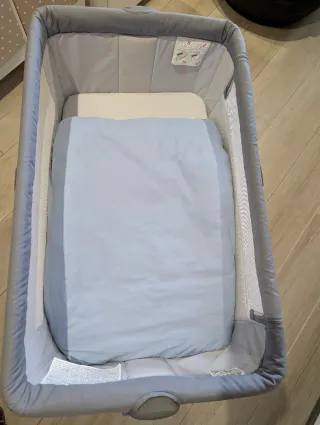 Culla Chicco Next2me essentials grigia