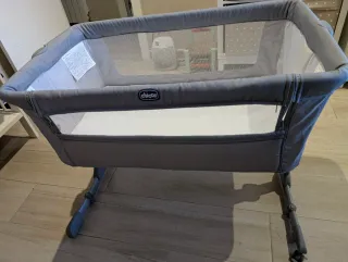 Culla Chicco Next2me essentials grigia