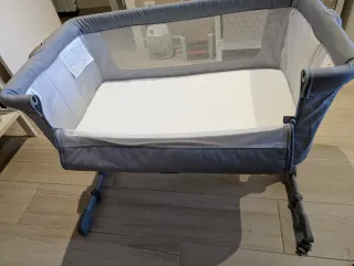 Culla Chicco Next2me essentials grigia