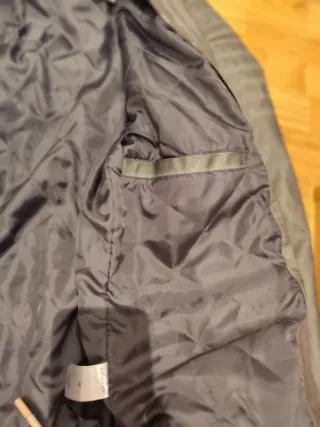 Cazadora polipiel gris hombre Primark