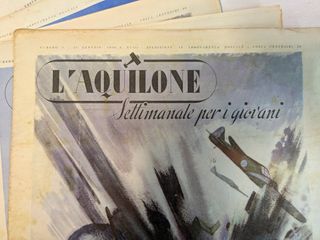 L'aquilone Settimanale 1940 - 7 pezzi Rarissimi