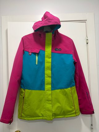 Chaqueta de esquí multicolor