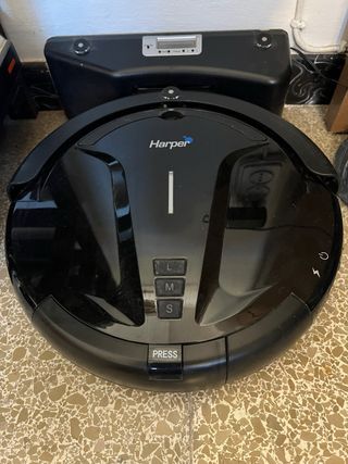 Robot Aspirador Harper Negro