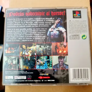 Resident Evil 2 Platinum PS1 PAL España