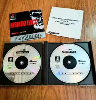 Resident Evil 2 Platinum PS1 PAL España
