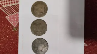 Moneda antigua Reyes Católicos 1474 y FernandoXII