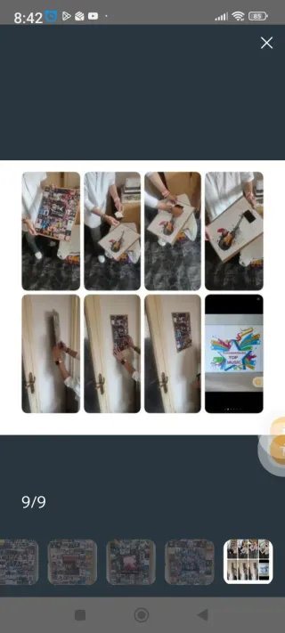 8 Posters Rock 1 x 7€ FOTOMONTAJE