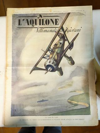 L'aquilone Settimanale 1940 Giornali Vintage