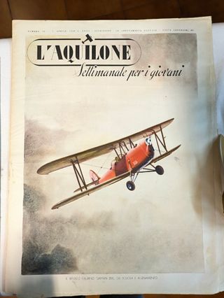 L'aquilone Settimanale 1940 Giornali Vintage