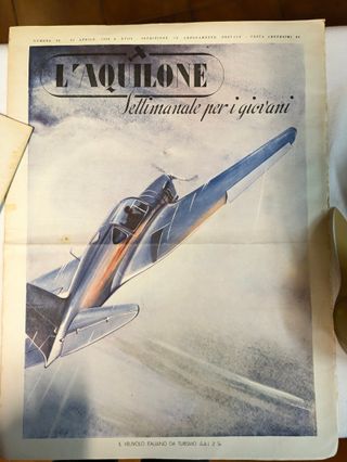 L'aquilone Settimanale 1940 Giornali Vintage