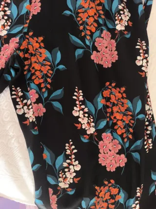 Mono Massimo Dutti estampado floral T.34