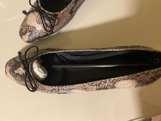 Manoletinas BENAVENTE piel serpiente