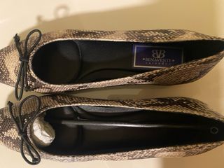 Manoletinas BENAVENTE piel serpiente