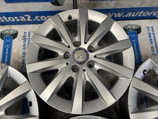 JUEGO LLANTAS MERCEDES 16 PULGADAS