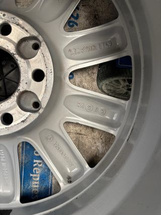 JUEGO LLANTAS MERCEDES 16 PULGADAS