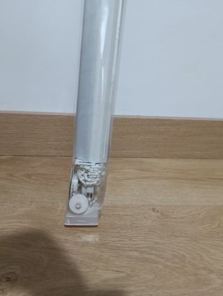Estor opaco blanco 90x200cm