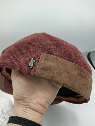 Berretto Hats & Brother's Uomo Rosso Tg.60