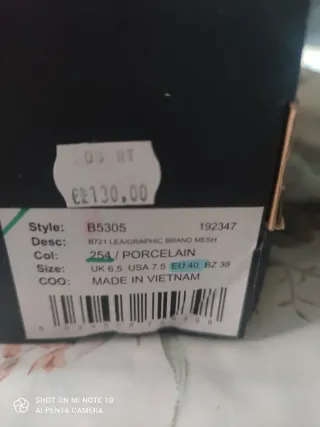 Fred Perry Hombre Blancas Talla 40,5