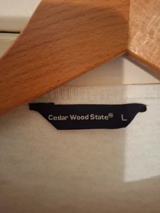 Jersey algodón blanco T L