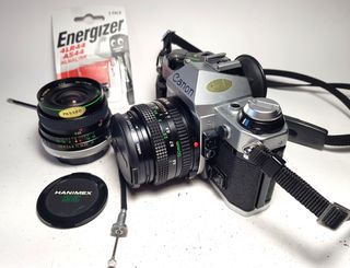 Canon AE-1 Program + Lente FD 50mm 1:1.8