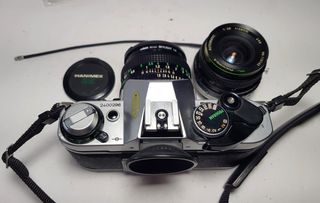 Canon AE-1 Program + Lente FD 50mm 1:1.8