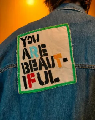 Sobrecamisa vaquera Zara azul