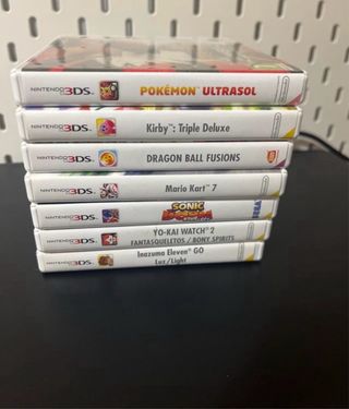 Lote 7 Juegos Nintendo 3DS