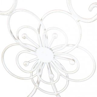 Scaffale Etagere 4 Ripiani Portapiante in Ferro