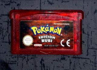 Lote Nintendo: Pokémon Rubí y Asterix