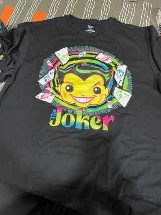 Funko Pop! The Joker + Camiseta Talla L