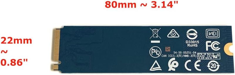 SSD Western Digital 512GB NVMe M.2 afbeelding 2