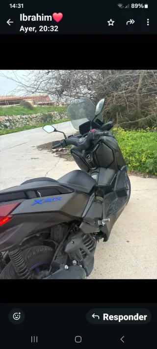 Yamaha XMAX Negra Automática en melilla