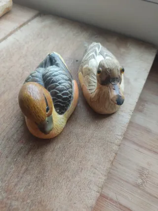 Coppia Paperelle Ceramica e Bambù