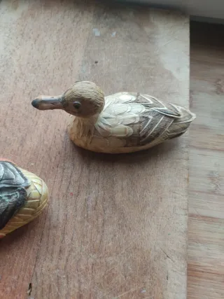 Coppia Paperelle Ceramica e Bambù