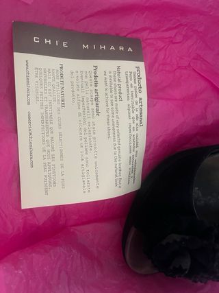Zapatos de tacón Chie Mihara Talla 39 Negros