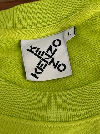 Jersey Kenzo verde en perfecto estado, 1 solo uso