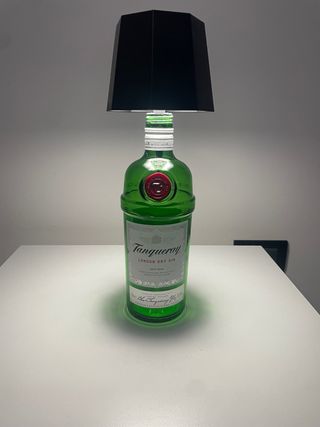 Lampada bottiglia Gin Tanqueray