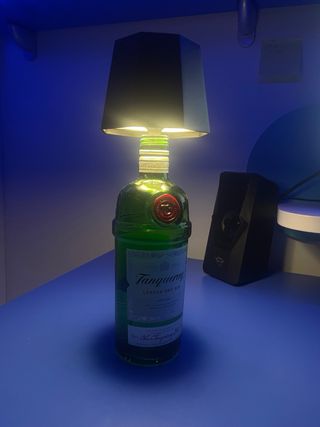 Lampada bottiglia Gin Tanqueray