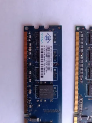 2x Nanya DDR2 1GB RAM