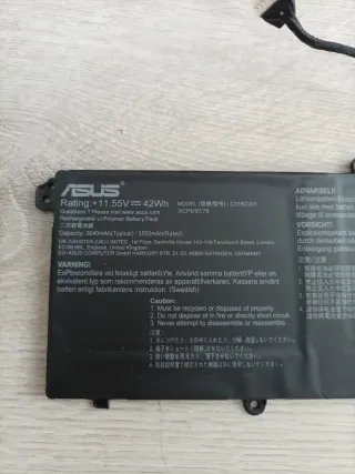 Batería Asus C31N2201 Original 42Wh - NUEVO